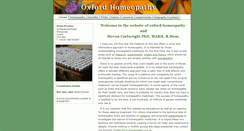 Desktop Screenshot of oxford-homeopathy.org.uk